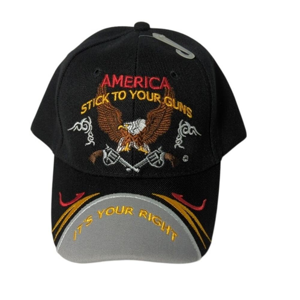 KYS America Stick to Your Guns, It's Your Right Patriotic Baseball Cap